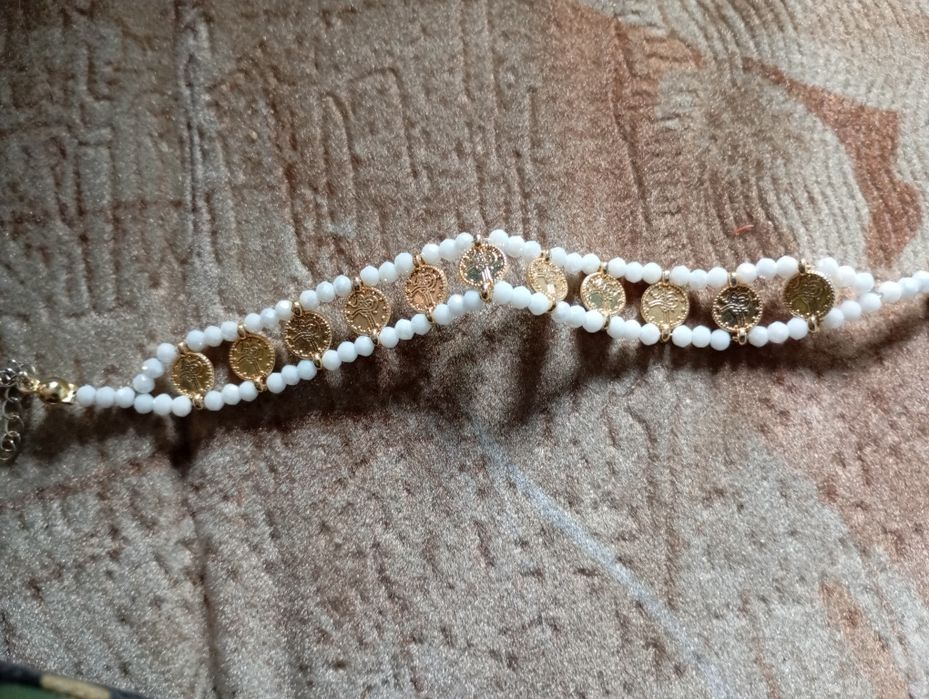 Brățară din aur cu perle mici