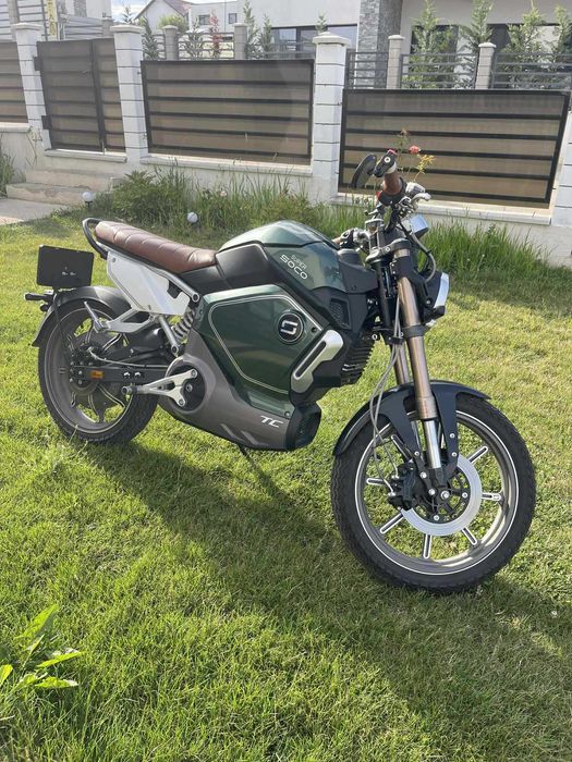 Motocicleta/scuter electric Super Soco TC 850km Permis Cat.B