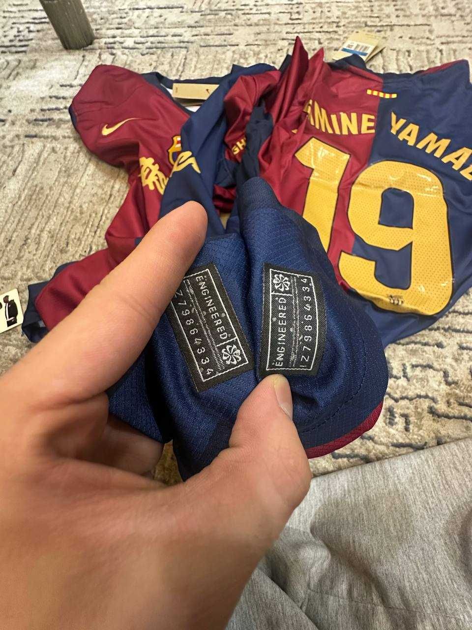 Вналичии Barcelona x Travis Scott Футболка / Futbolka barca