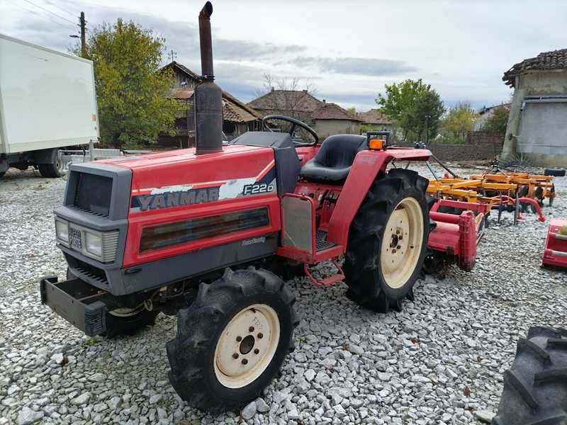 Японски трактор YANMAR F22 22 к.с. 4WD с фреза - ДЖЕЙ ТРЕЙДИНГ