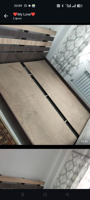Продам кровать в хорошем состоянии. 20000