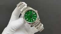 Rolex oyster perpetual green dial 36mm ETA часовник ролекс