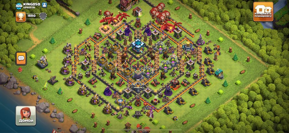 игра клеш оф кланс