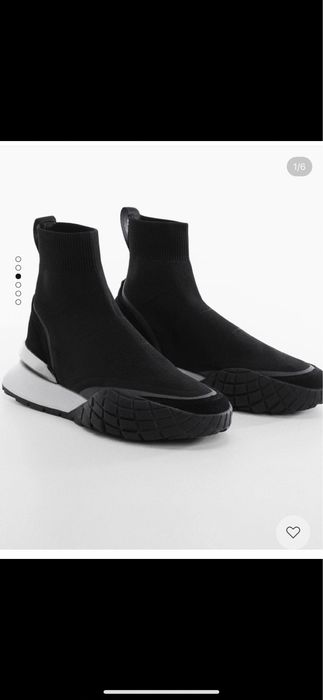 Mango ботинки-кроссовки стильные