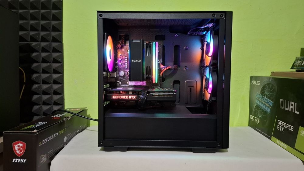 PC Gaming cu RTX 3060 / GTX 1660 SUPER / RX 580