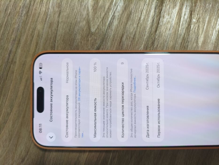 17 pro max 256g 100%yomks 9 sikl