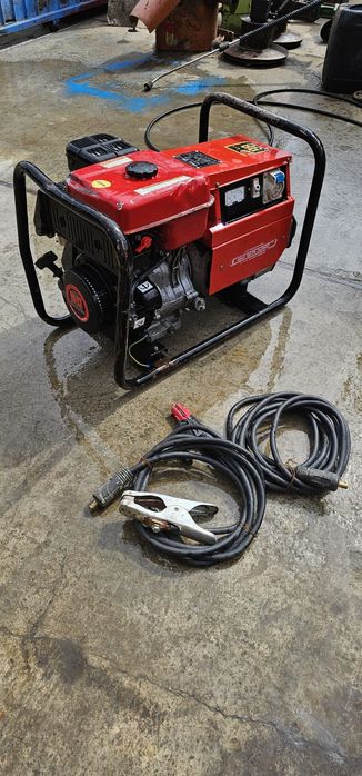 Generator curent genSet cu aparat sudura incorporat, motor suzuki