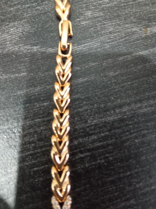 Браслет,медицинское золото