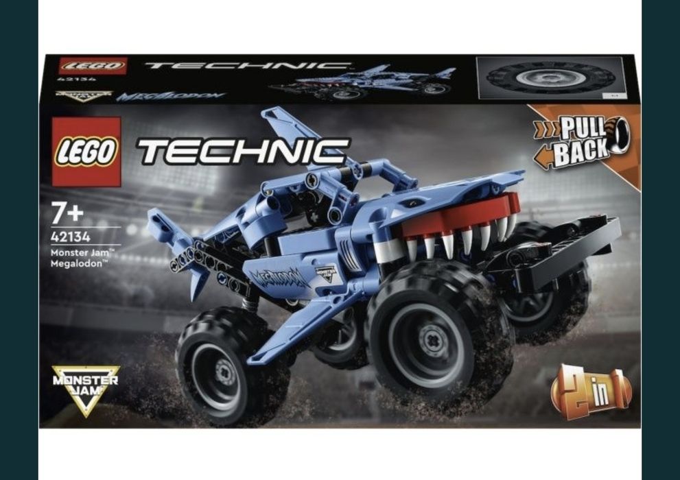 LEGO Technic - Monster Jam Megalodon f1 42134, 260 piese