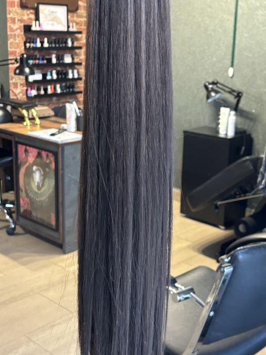 Опашка 65см тъмно кафява