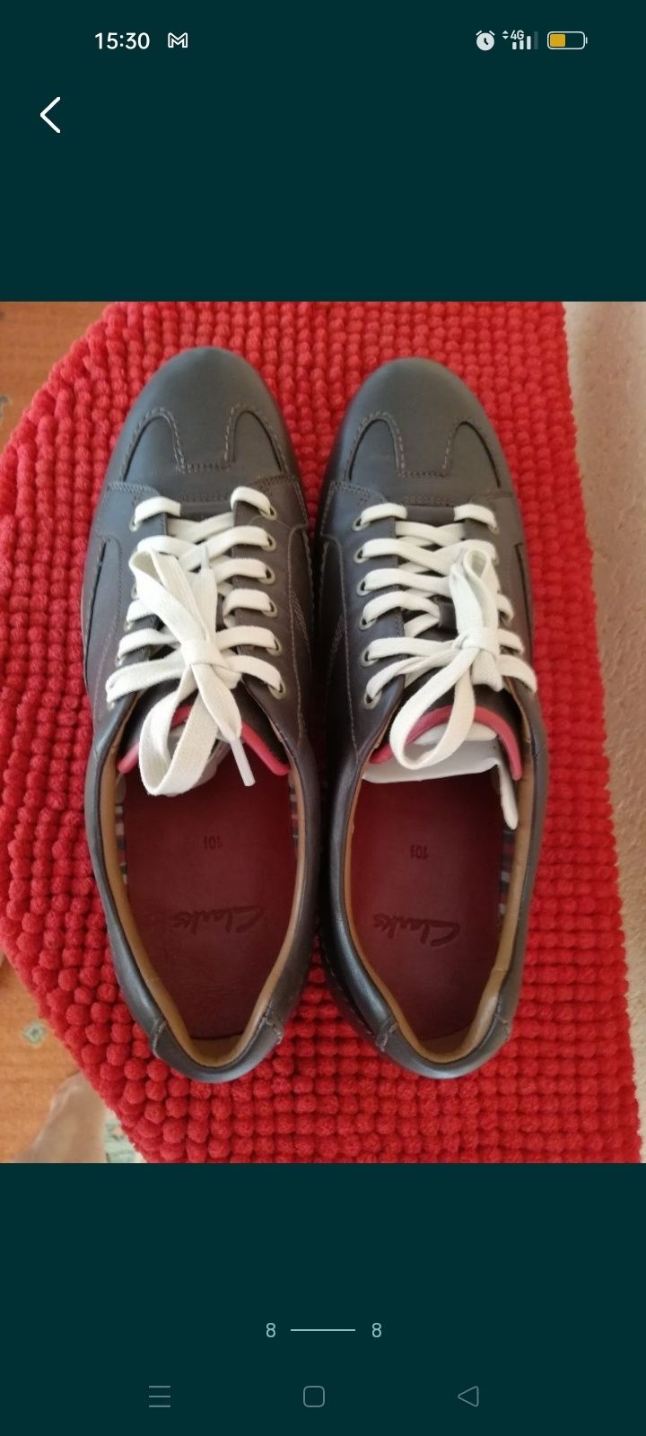 Pantofi noi Clarks nr 45 piele naturala bărbați
