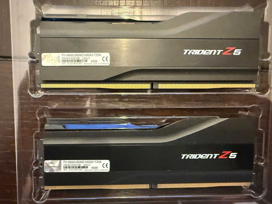 G.SKILL Trident Z5 Series 32GB (2 x 16GB) DDR5 5600 Desktop Memory