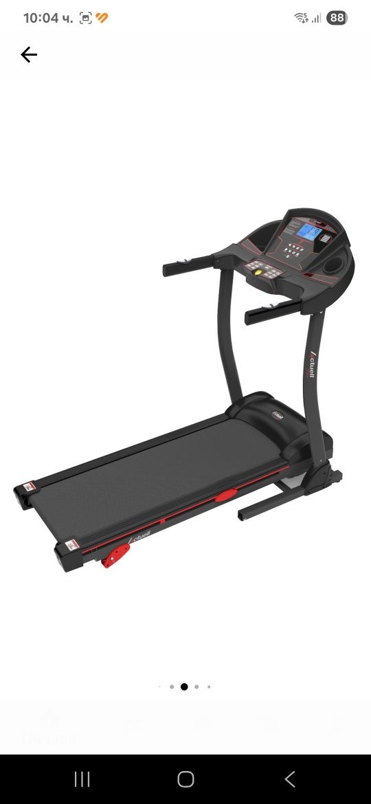 Бягаща пътека Actuell t2000i, Електрическа, Bluetooth, FitShow, Kinoma