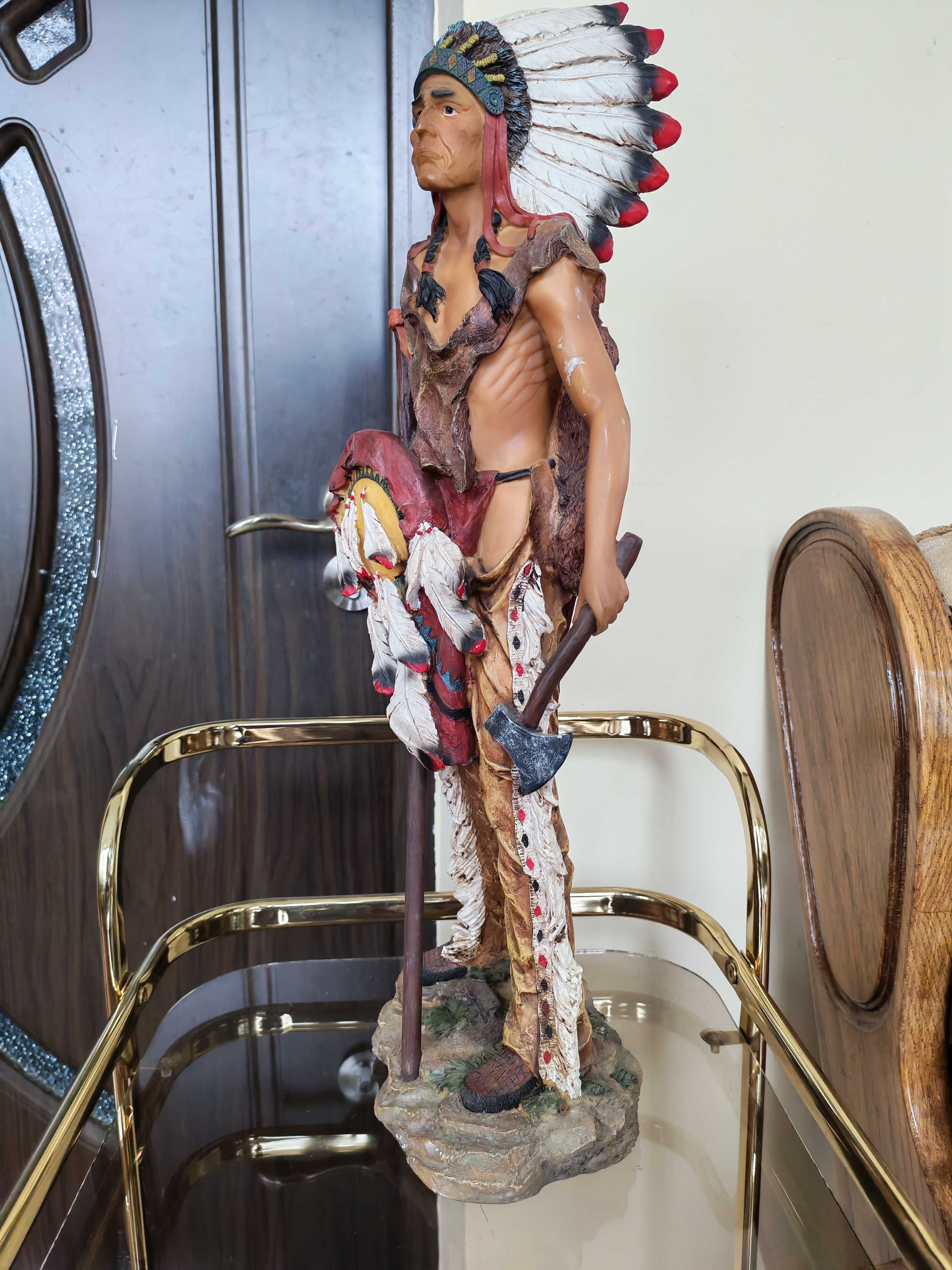 Antichitate, statueta indian de dimensiune mare