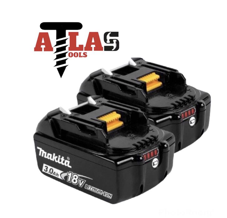 Makita Акумулаторна литиевойонна батерия  BL1830 3Ah  18V - 2Броя