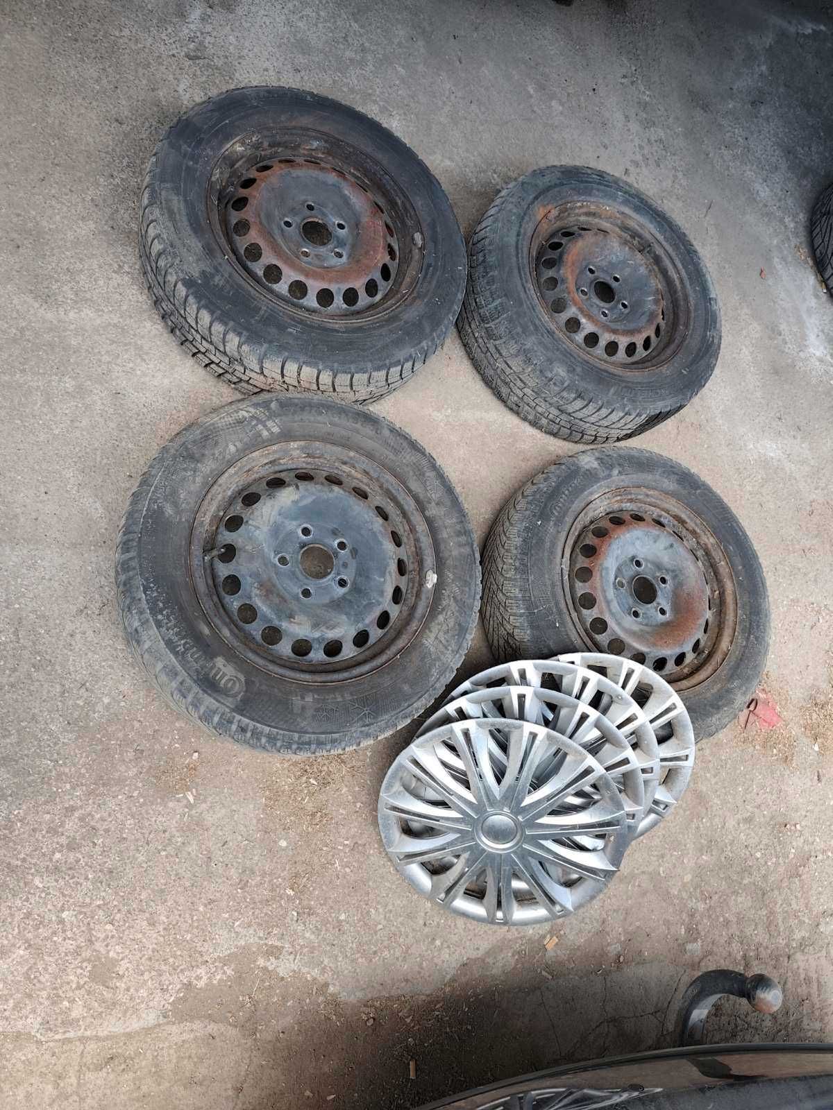 Продавам железни джанти 15 -ки от VW