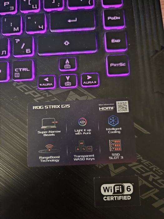 ASUS ROG Strix G512LI (32GB RAM / GTX 1650 4GB)