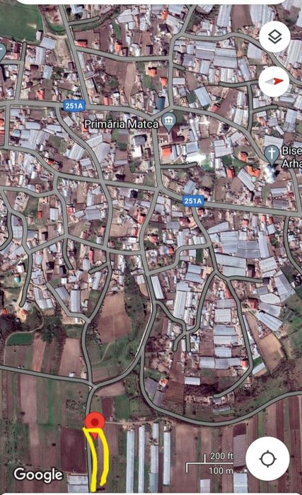 Teren arabil Matca 500 m de centru