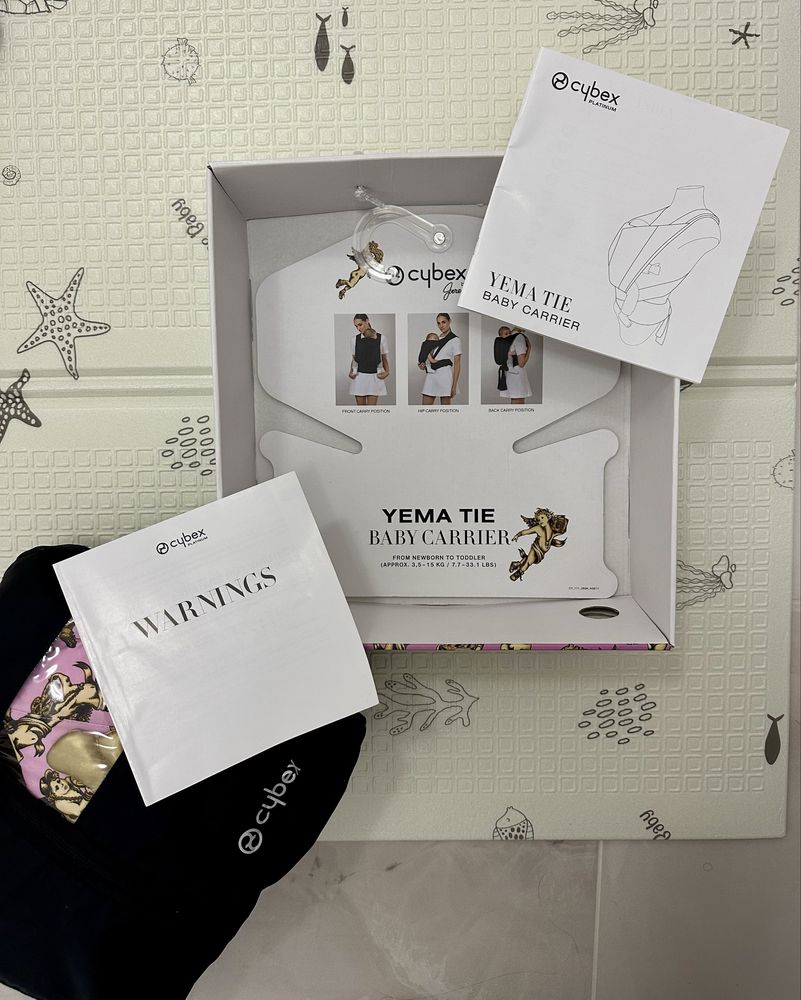 Cybex ергономична раница-Yema Tie Jeremy Scott Cherubs Pink 2018