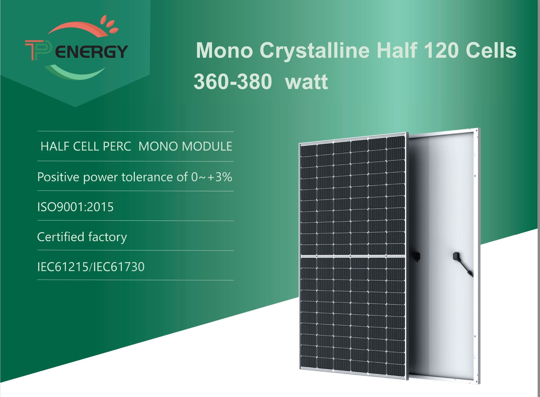 Panouri Monocristaline PERC 380w solare fotovoltaice NOI PERC‼️