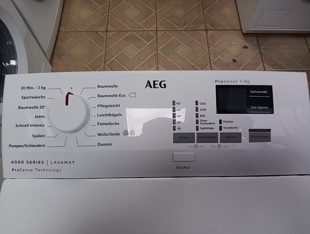 Пералня с горно зареждане АЕГ Aeg Series 6000 A+++7кг2 години гаранция