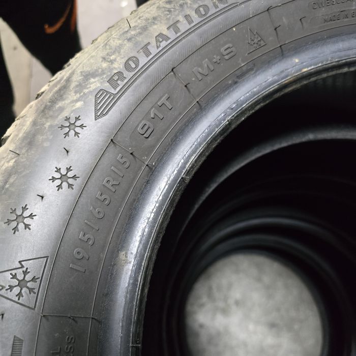 2x 195/65/15 M+S DUNLOP 2024 Stare excelentă