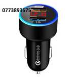 Incarcator auto  12V priza bricheta USB telefon fast charge
