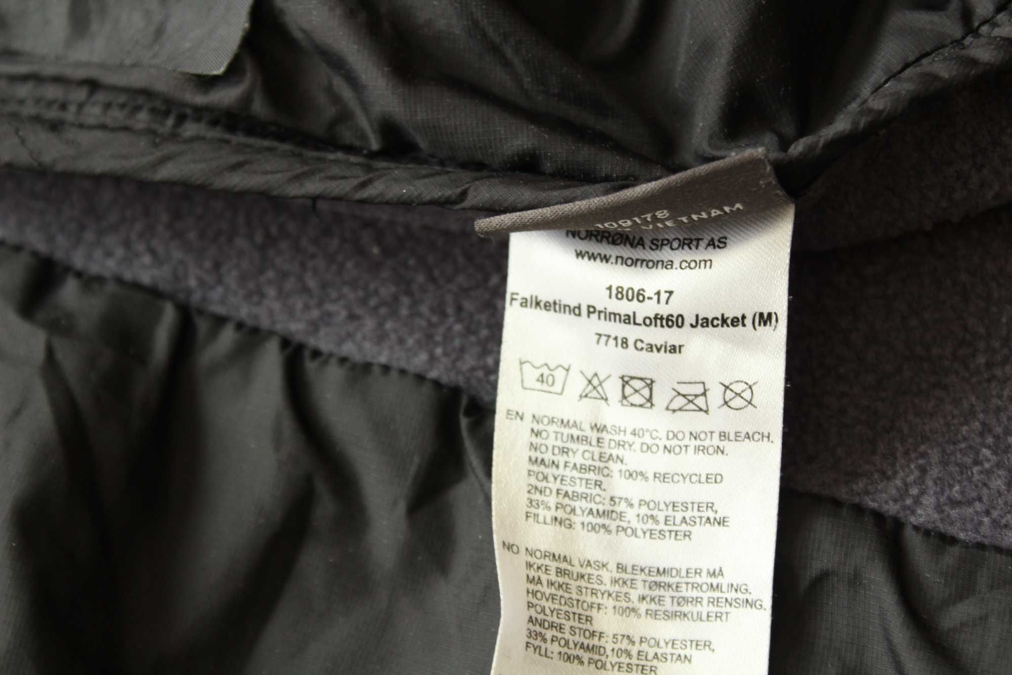 NORRONA Falketind Primaloft jacket - мъжко яке пролет-есен, размер L