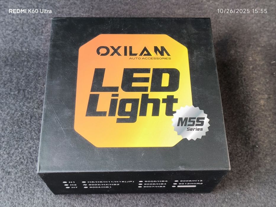 H4 led lampa Oxilam далный ближний matiz spark nexia 3 jentra onix