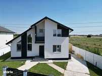 Casă  cu Piscina  P+1 cu 5 camere în comuna Berceni –Teren 450 mp