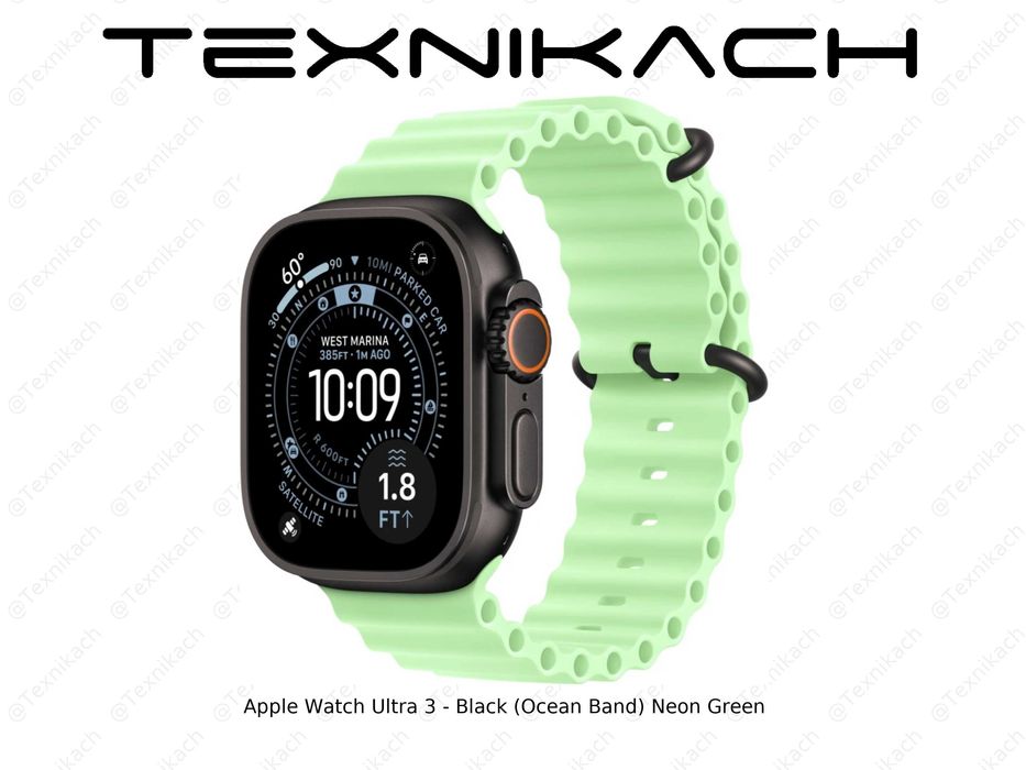 Новый • Apple Watch Ultra 3 (Ocean Band) • Доставка