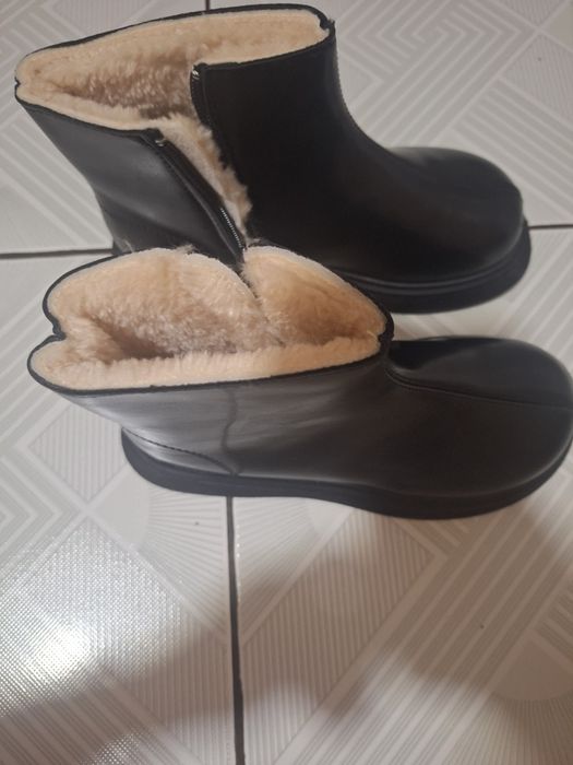 Сапоги детские теплые