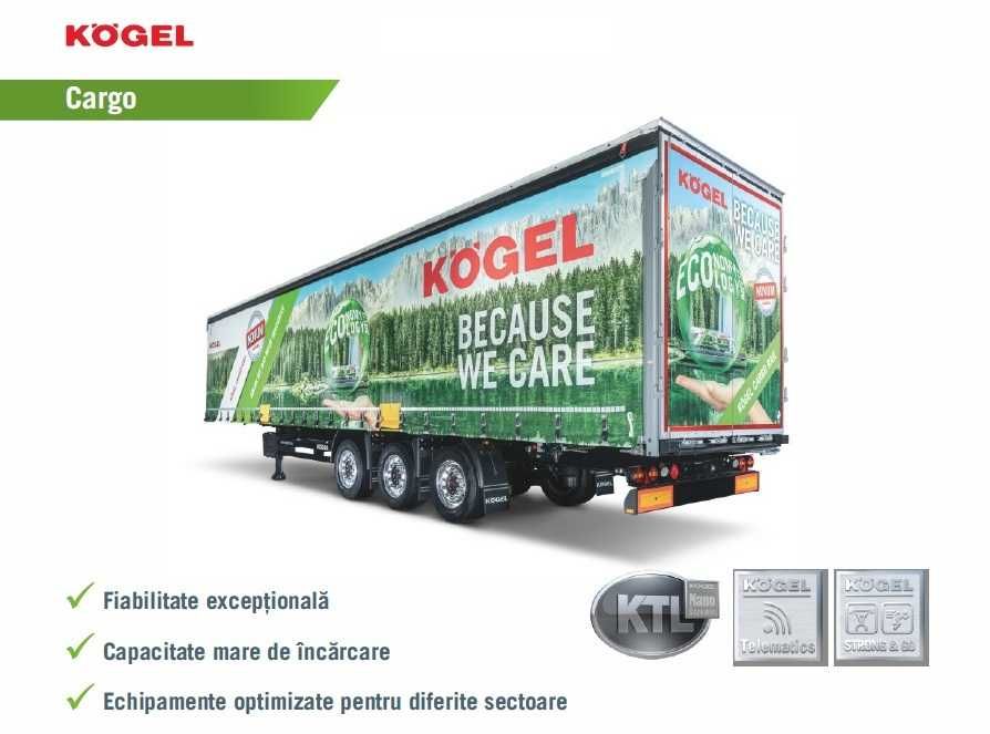 Koegel Cargo - semiremorca prelata culisanta