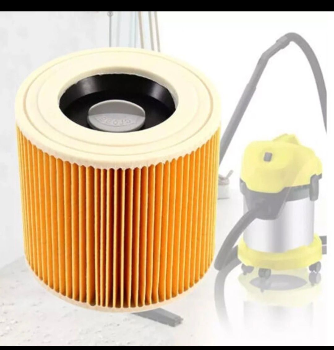 Фильтр для пылесосов karcher wd2,wd3,заглушка в комплекте