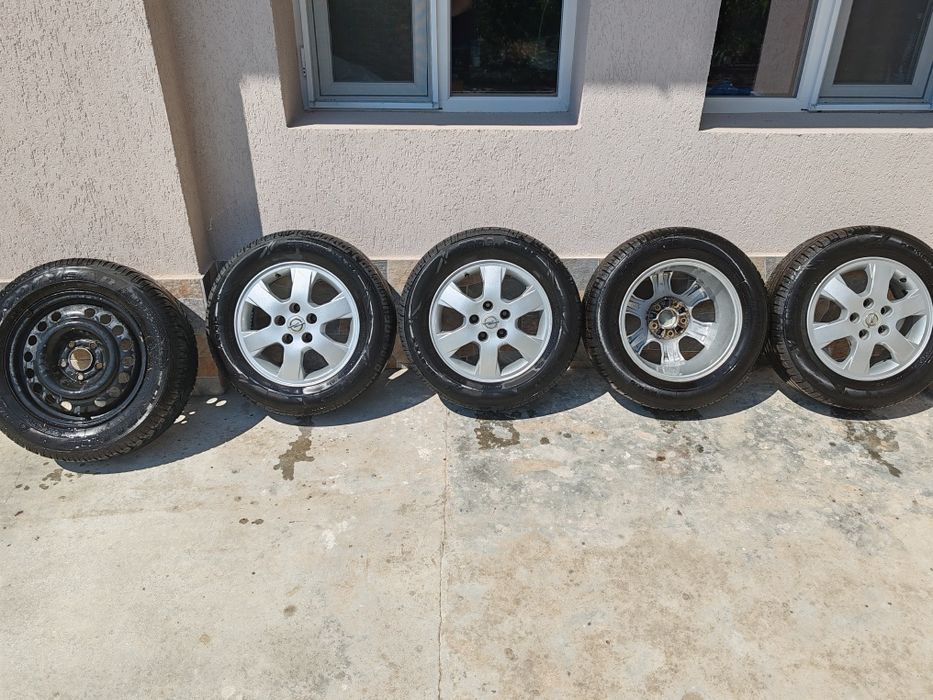 Jante originale Opel, anvelope de vara Nokian Wetproof 91H 195/65 R15