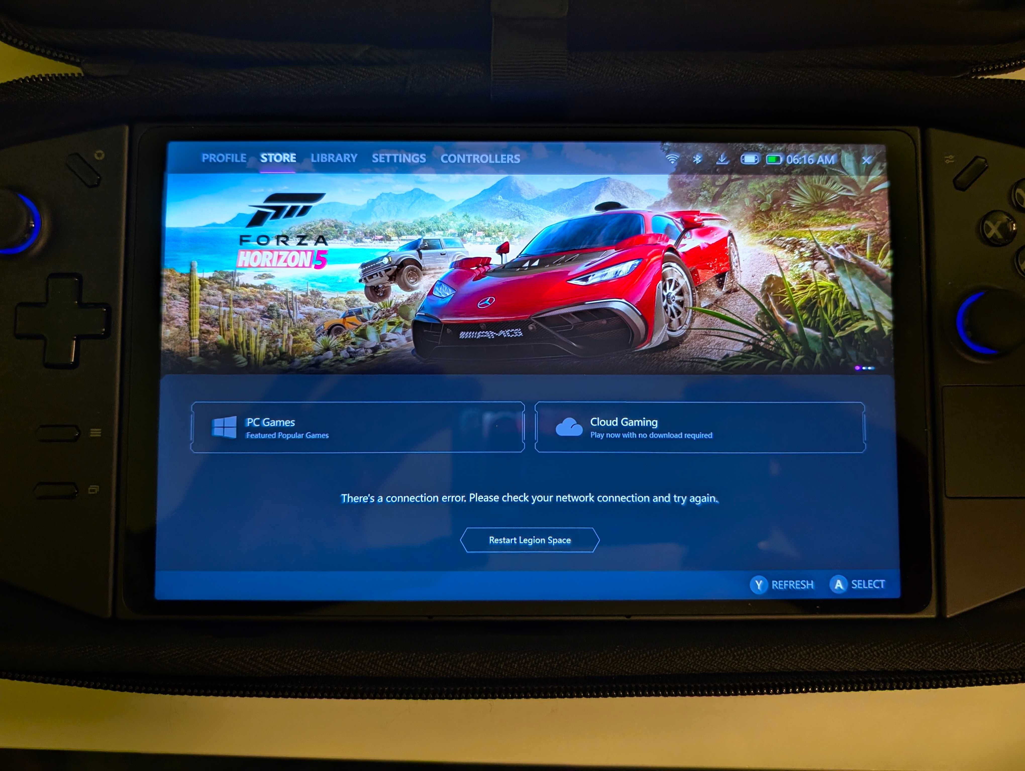 Конзола Lenovo Legion GO в гаранция до Окт 2027
