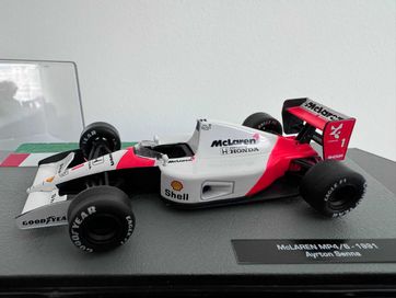 Ayrton Senna McLaren MP4/6-1991 Formula1 Car Model Айртон Сенна Ф1