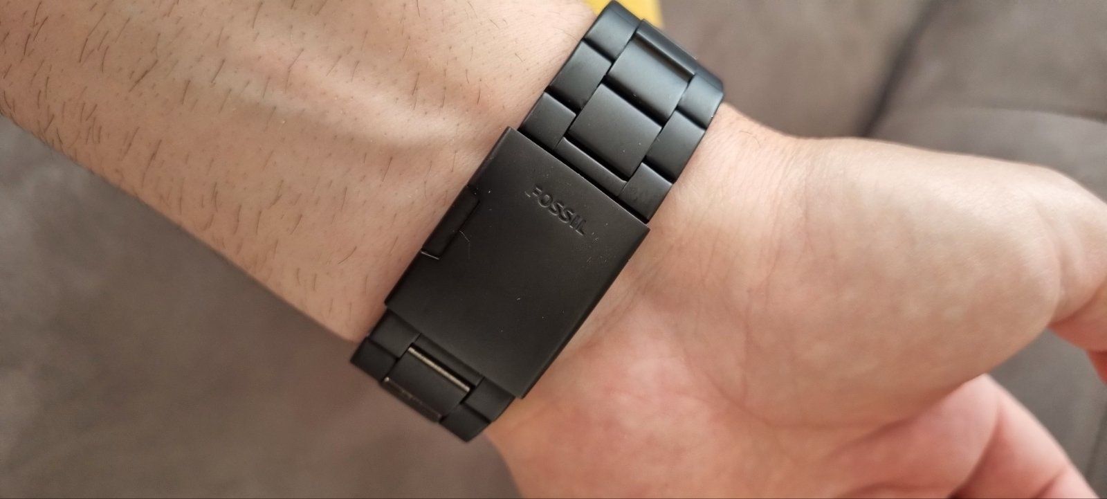 Автоматичен часовник Fossil с видим механизъм,