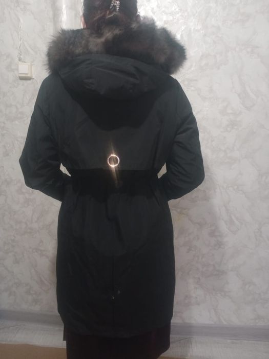 Парка коричиневая