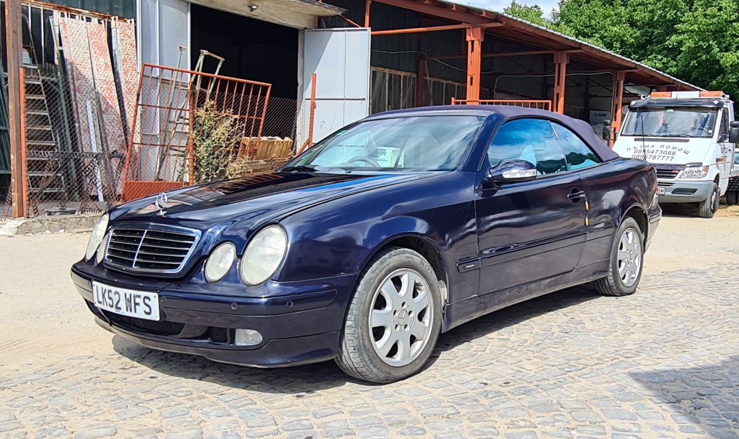 Мерцедес Clk320 V6 на части кабрио