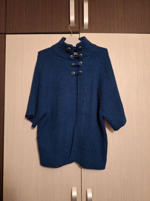 Cardigan tip poncho