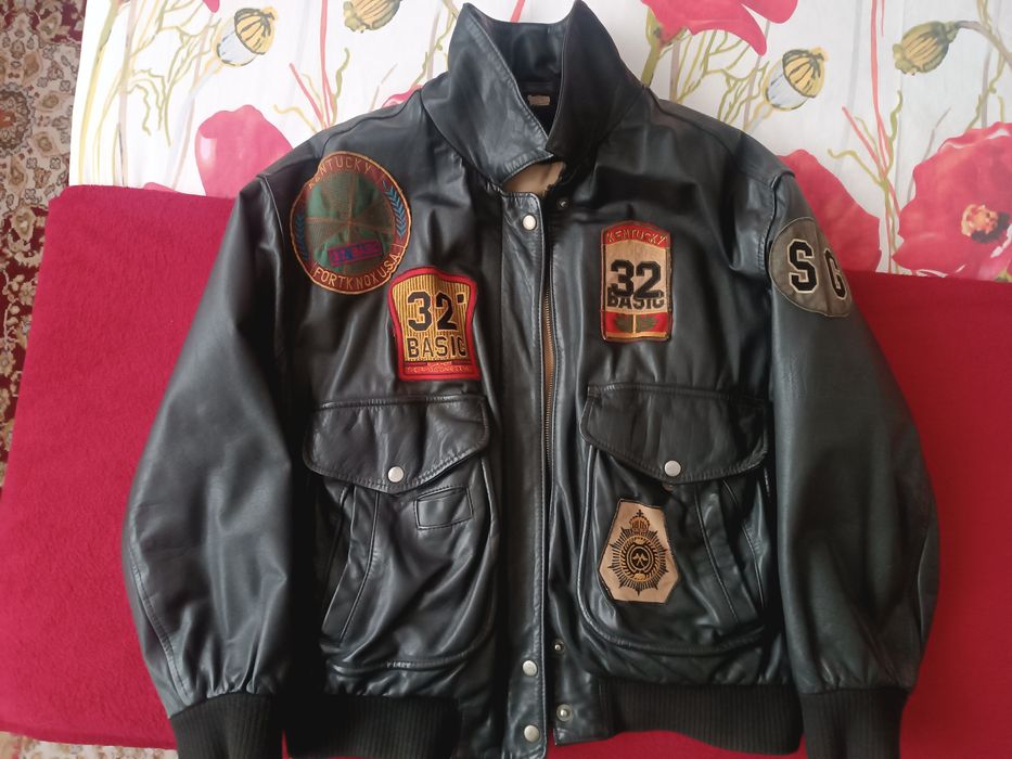 Яке от естествена кожа