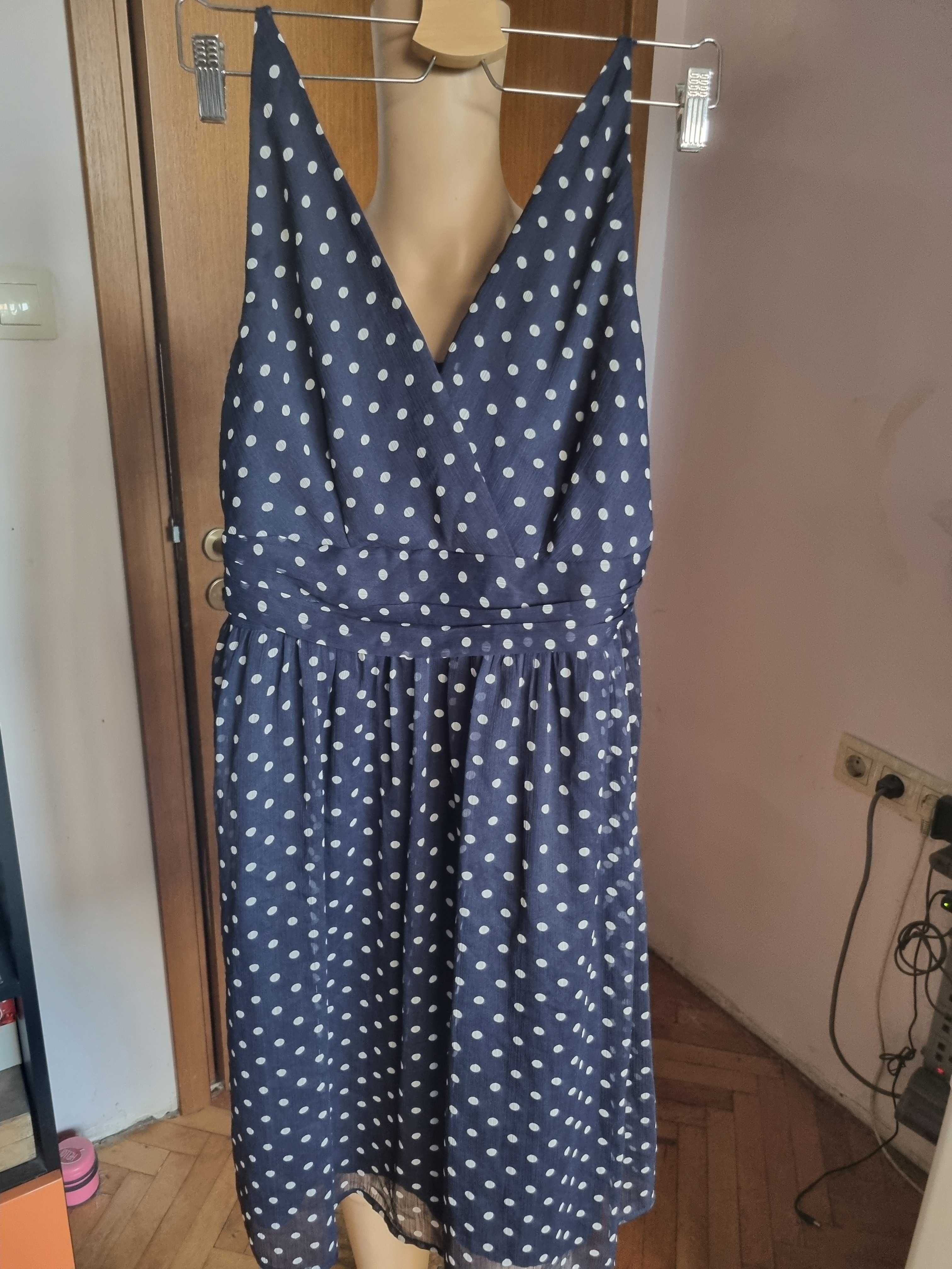 Рокля на точки Vero Moda, размер L