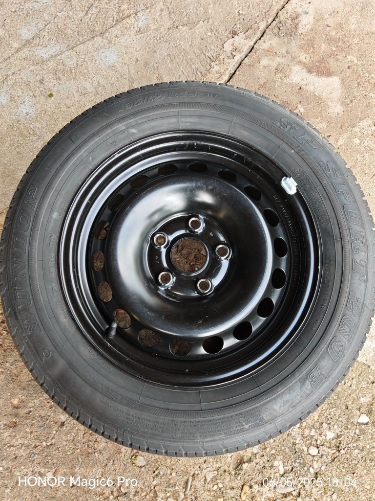 Резервна гума 15-ка 5/112 57.1 seat, audi, vw, др.