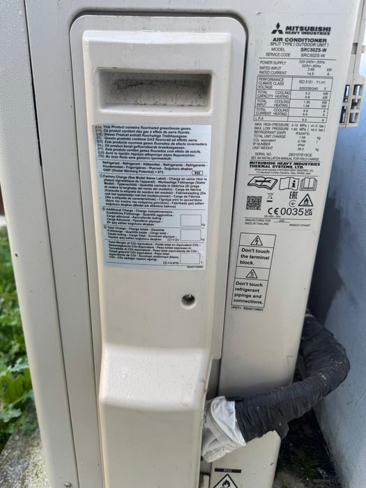 Mitsubishi Heavy Industries SRK50ZS-W / SRC50ZS-W