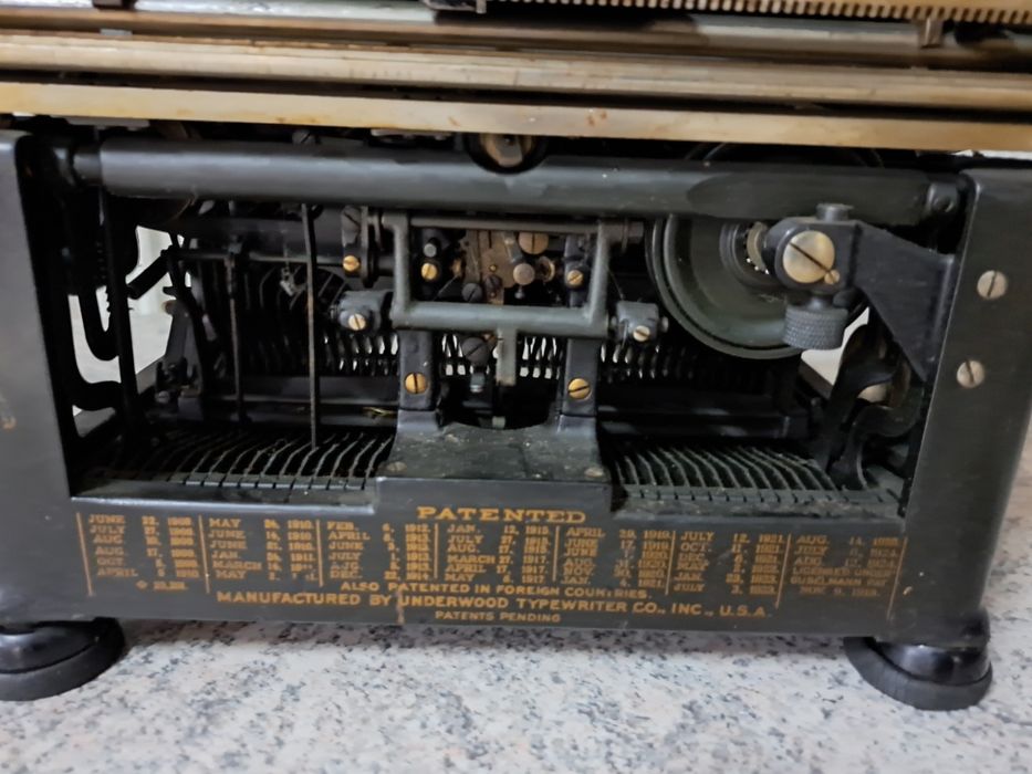 Mașina de Scris veche Underwood U.S.A.