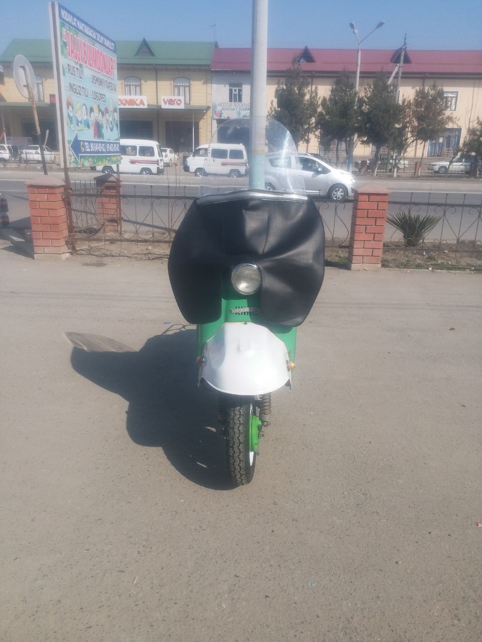 Тулица мотоцикл холати яхши юриши Зур