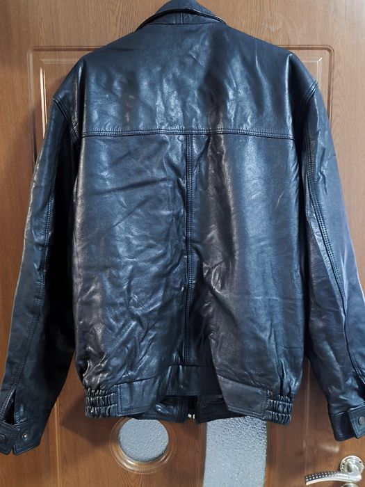 Geaca din piele naturala barbati