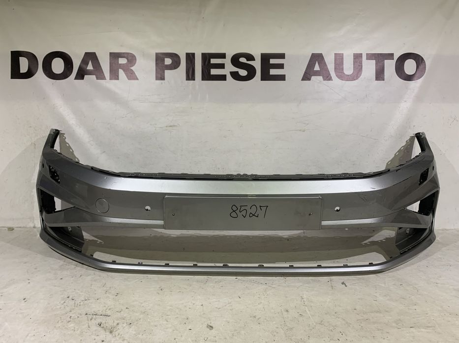 Bara fata VW Sportsvan, facelift, 2017, 2018, 2019, cod origine OE 510807221M, cu gauri pentru spalatori faruri si senzori de parcare (4).