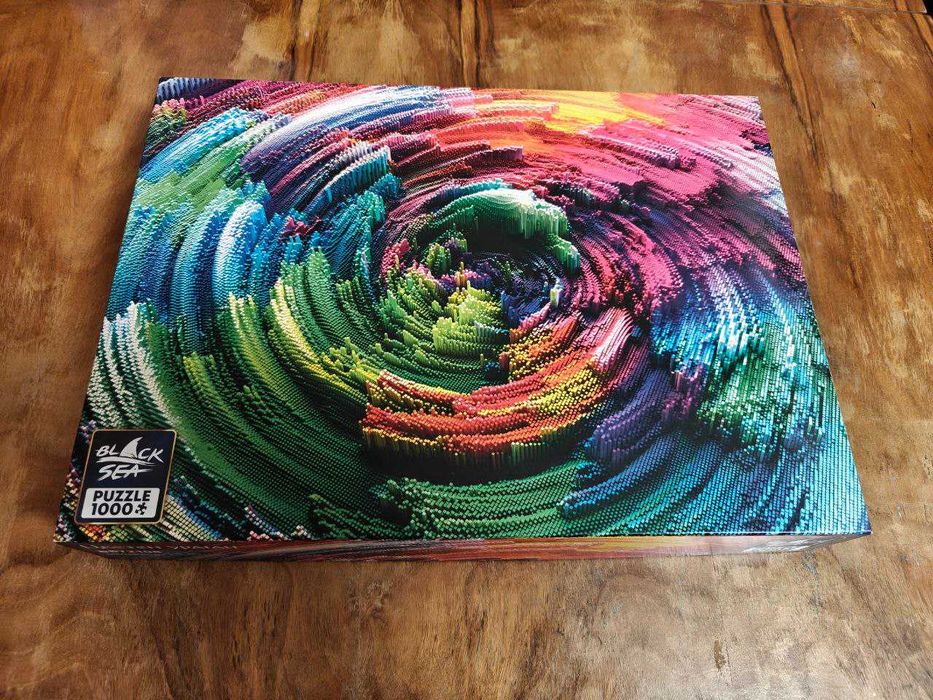Пъзел Blacksee Puzzles Rainbow 1000 части